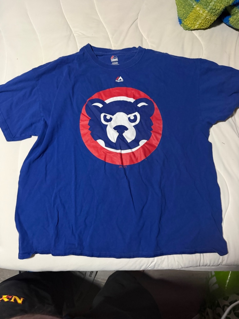 Majestic Chicago Cubs Royal Blue Tee with Red & White Accent